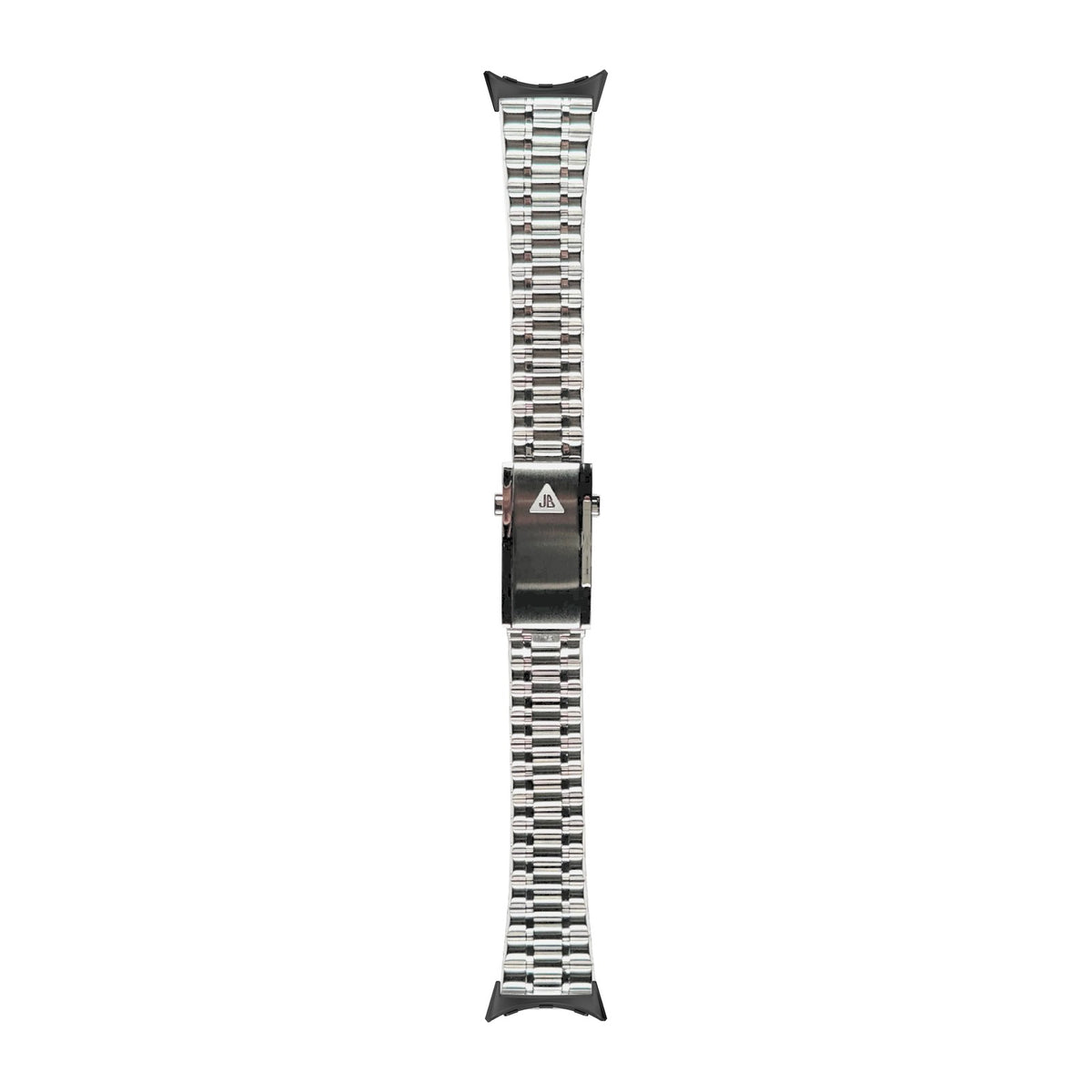Bullet Bracelet Black with Straight Ends with Google Pixel Spring Bar Adapters - Wear Any 20mm Strap! for Pixel Watch 3-5 45mm