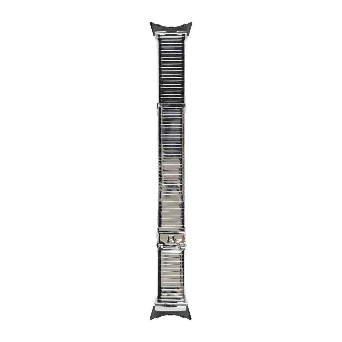 Komfit Military Type "Thin as a Dime" Black with Google Pixel Spring Bar Adapters - Wear Any 20mm Strap! for Pixel Watch 1-5 41mm