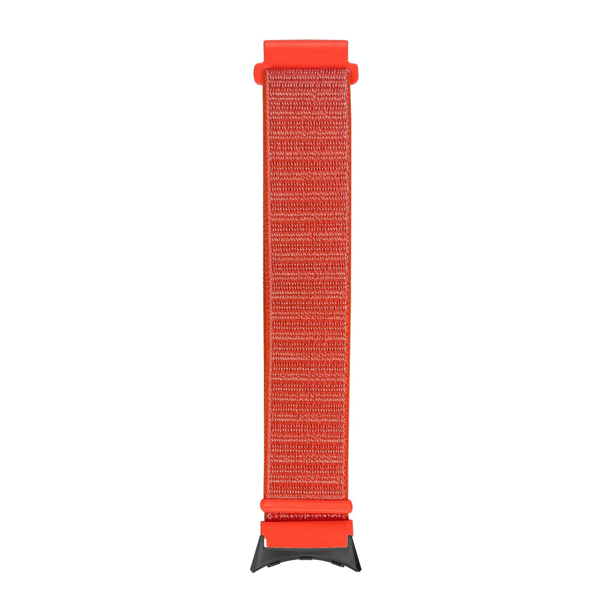 Sports Loop (Velcro) Orange with Google Pixel Spring Bar Adapters - Wear Any 20mm Strap! for Pixel Watch 1-5 41mm