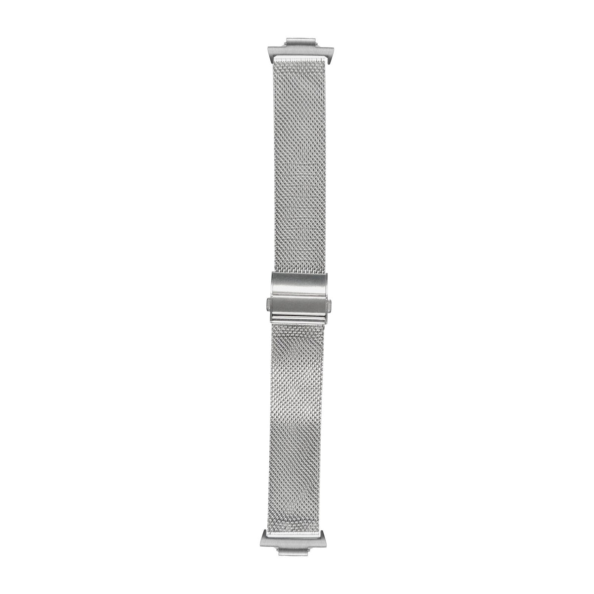 Milanese Silver Silver with Clasp with Strap Adapter for Tissot PRX 40