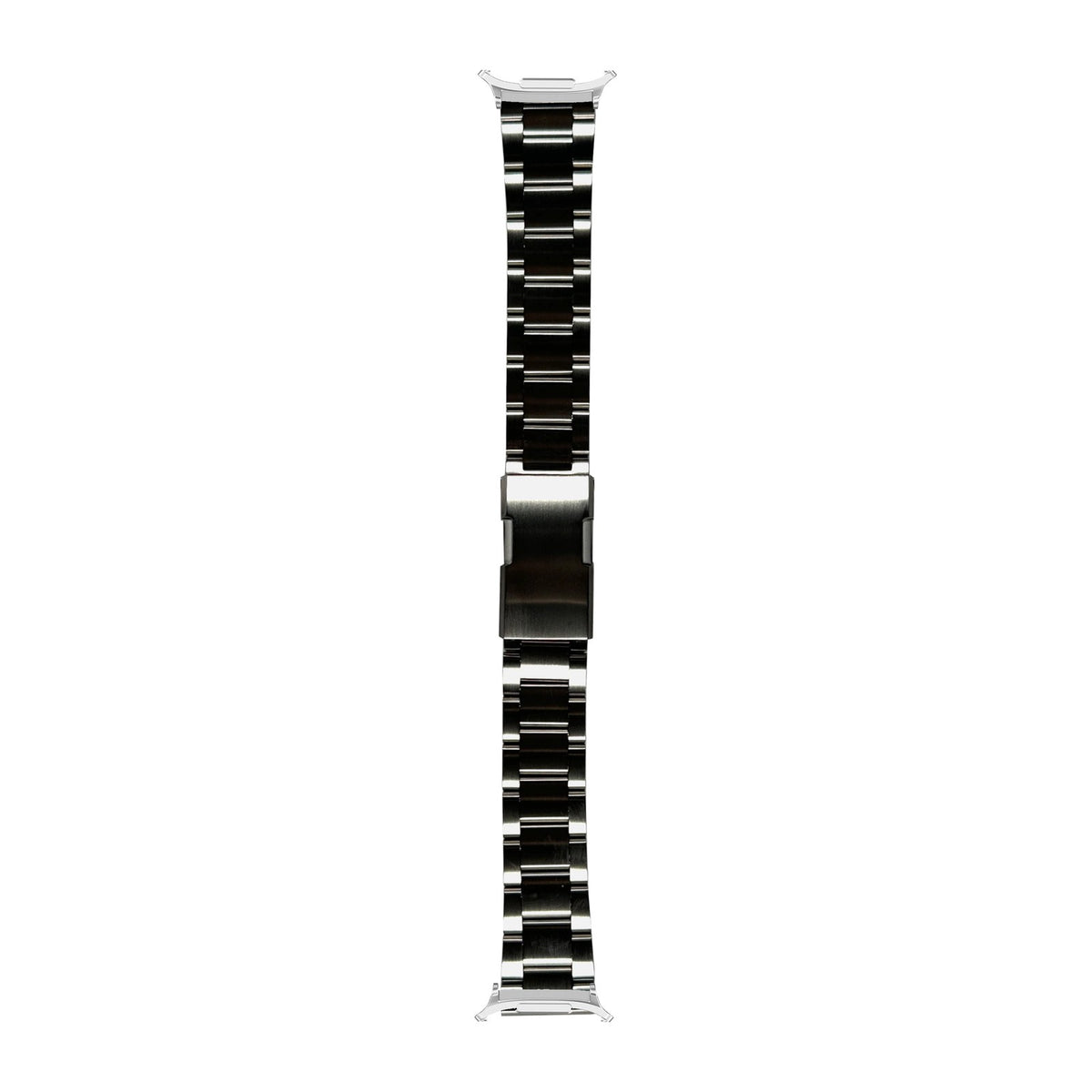 Titanium Bracelet - Super-O2 (Pull-Twist) - Quick Release Silver with Strap Adapter for Galaxy Watch 8-9/Ultra
