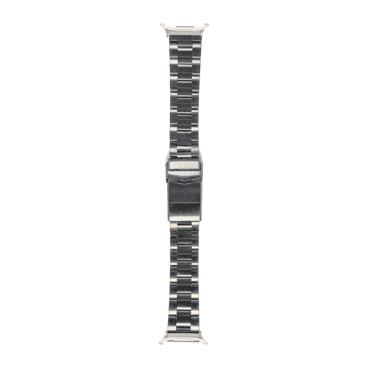 Black Super-O Steel Bracelet Champagne Gold with V-Clasp with DLC Coating with Strap Adapter for Galaxy Watch 8-9/Ultra