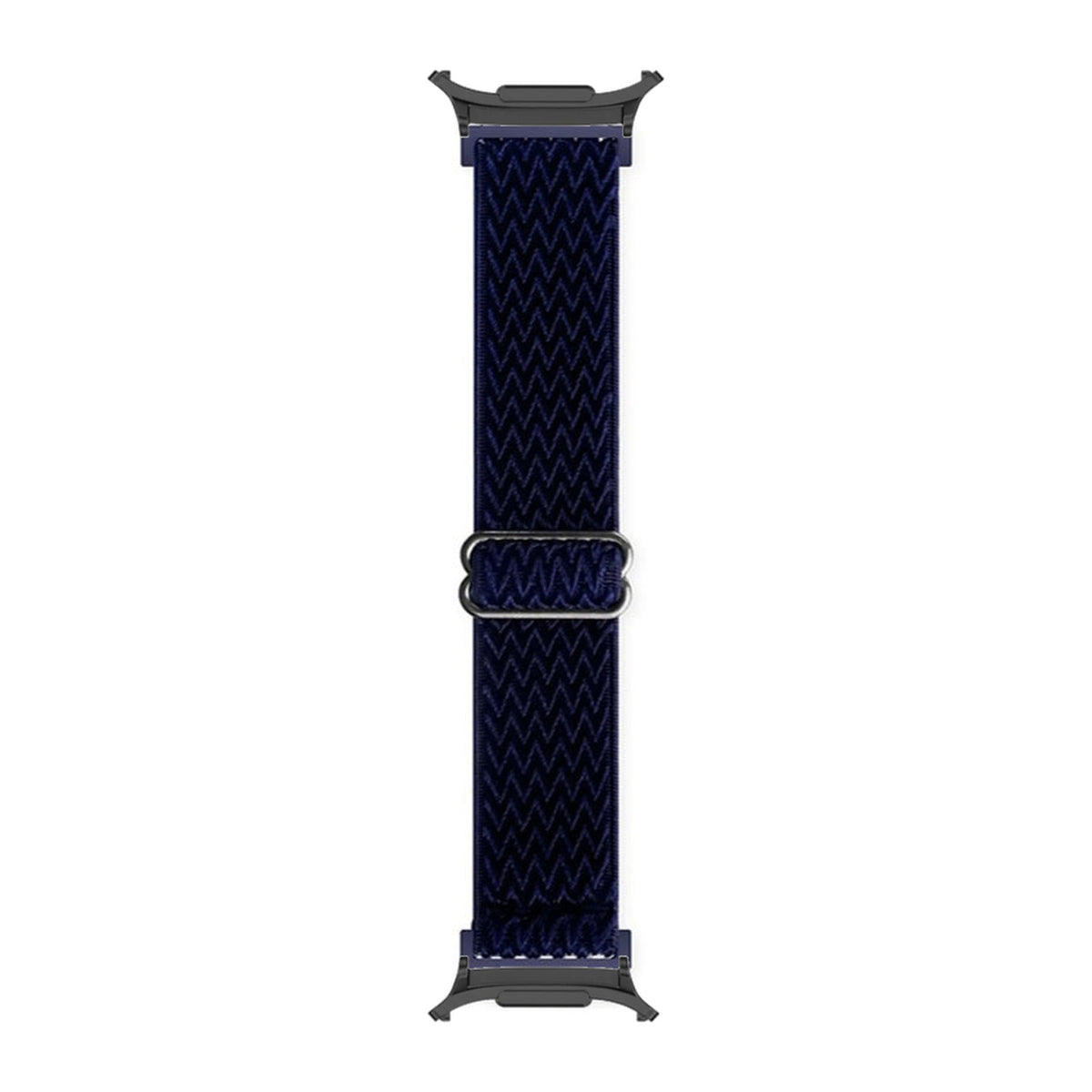 Weaved Loop Navy Blue Black with Strap Adapter for Galaxy Watch 8-9/Ultra