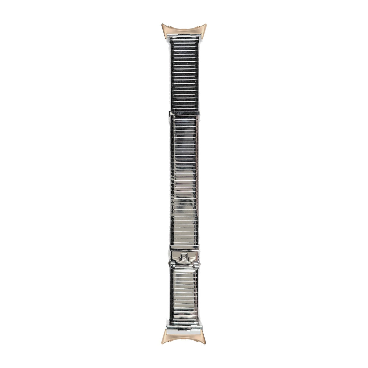 Komfit Military Type "Thin as a Dime" Rose Gold with Google Pixel Spring Bar Adapters - Wear Any 20mm Strap! for Pixel Watch 3-5 45mm