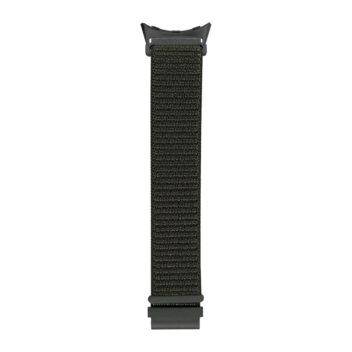 Sports Loop (Velcro) Army Green with Google Pixel Spring Bar Adapters - Wear Any 20mm Strap! for Pixel Watch 1-5 41mm