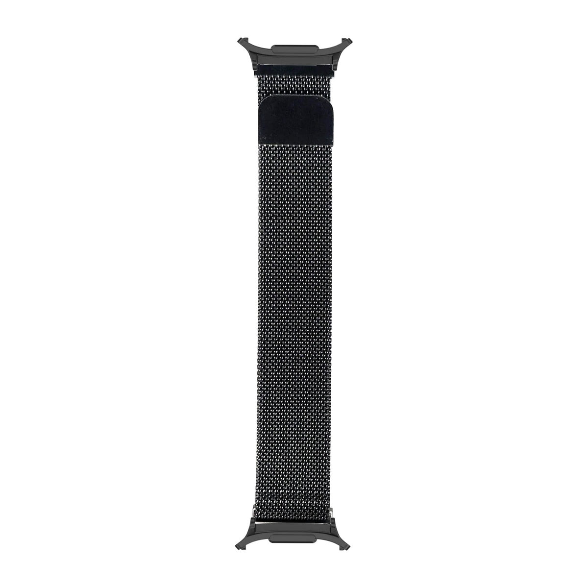 Milanese - Gun Metal Grey Black with Strap Adapter for Galaxy Watch 8-9/Ultra
