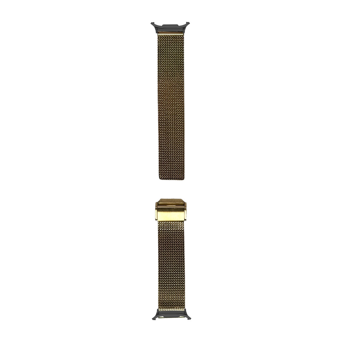Infinite Mesh Gold Black with Strap Adapter for Galaxy Watch 8-9/Ultra