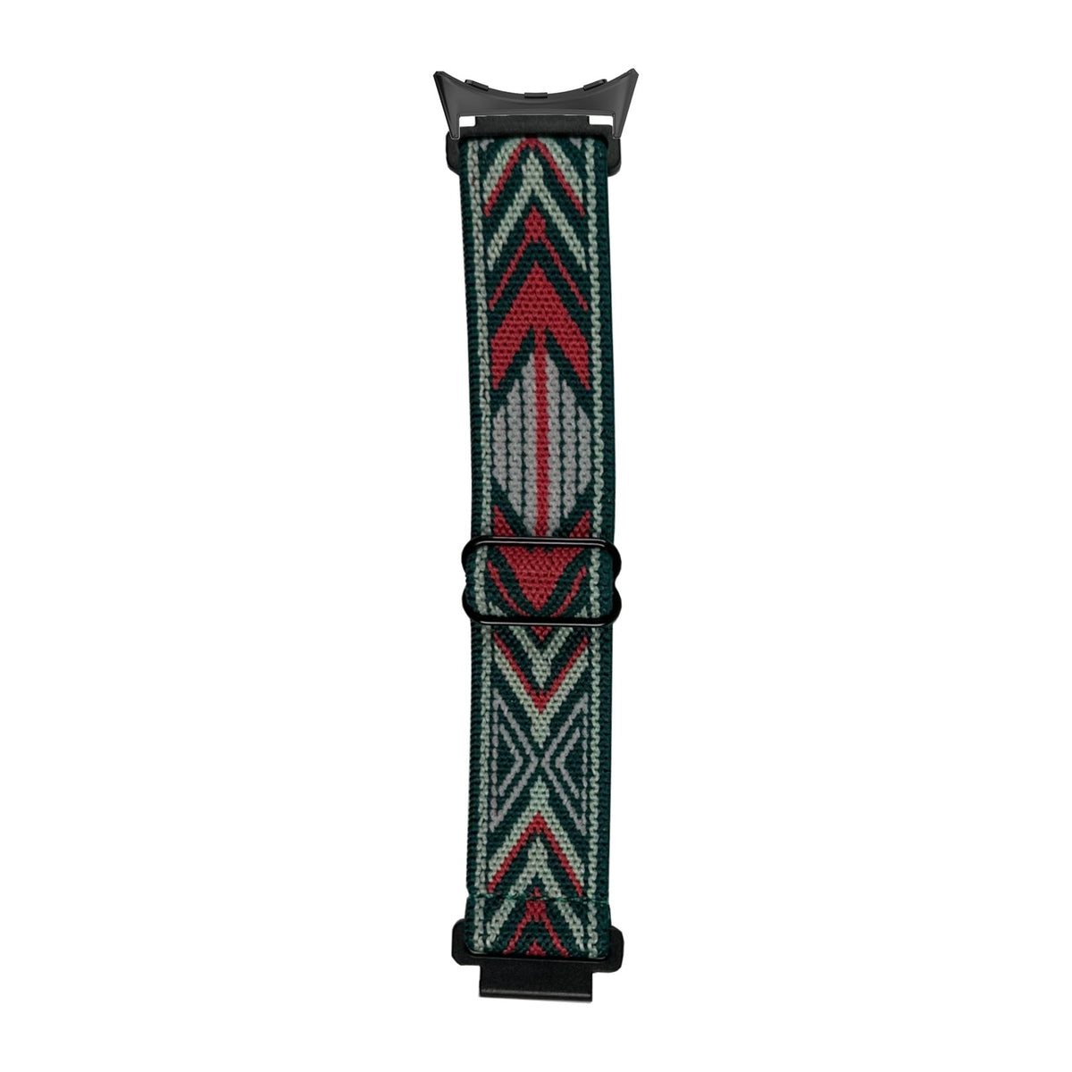 Weaved Elastic Loop Gaucho 3 with Google Pixel Spring Bar Adapters - Wear Any 20mm Strap! for Pixel Watch 1-5 41mm