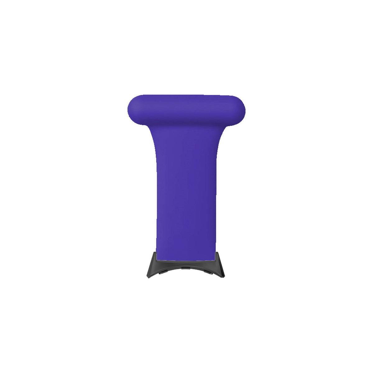 Job Fobs - For Doctors, Nurses and Other Professionals! Purple Black with Google Pixel Spring Bar Adapters - Wear Any 20mm Strap! for Pixel Watch 1-5 41mm