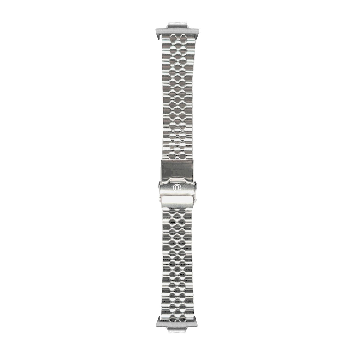 Straight End Snakeskin Bracelet (18/20/22mm) Silver with Strap Adapter for Tissot PRX 40