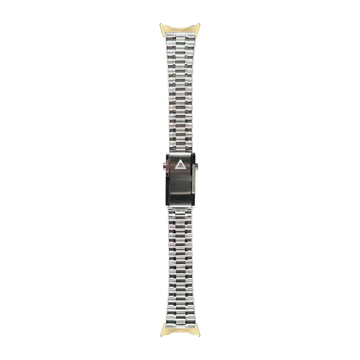Bullet Bracelet Gold with Straight Ends with Google Pixel Spring Bar Adapters - Wear Any 20mm Strap! for Pixel Watch 1-5 41mm