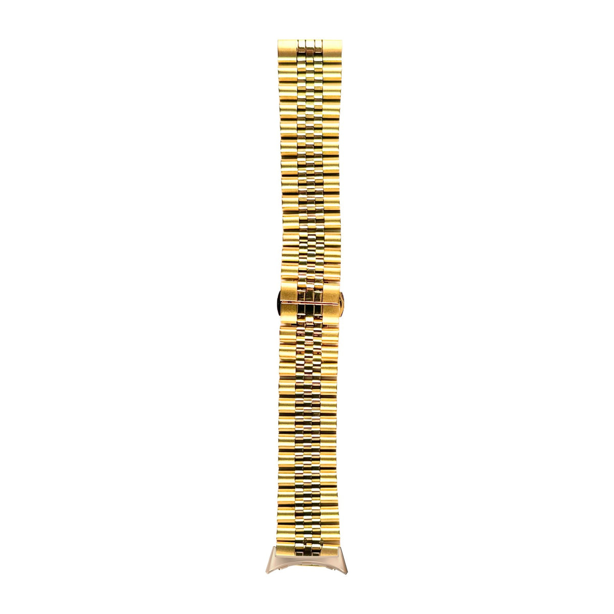Jubilee Bracelet - Gold Rose Gold with Google Pixel Spring Bar Adapters - Wear Any 20mm Strap! for Pixel Watch 1-5 41mm