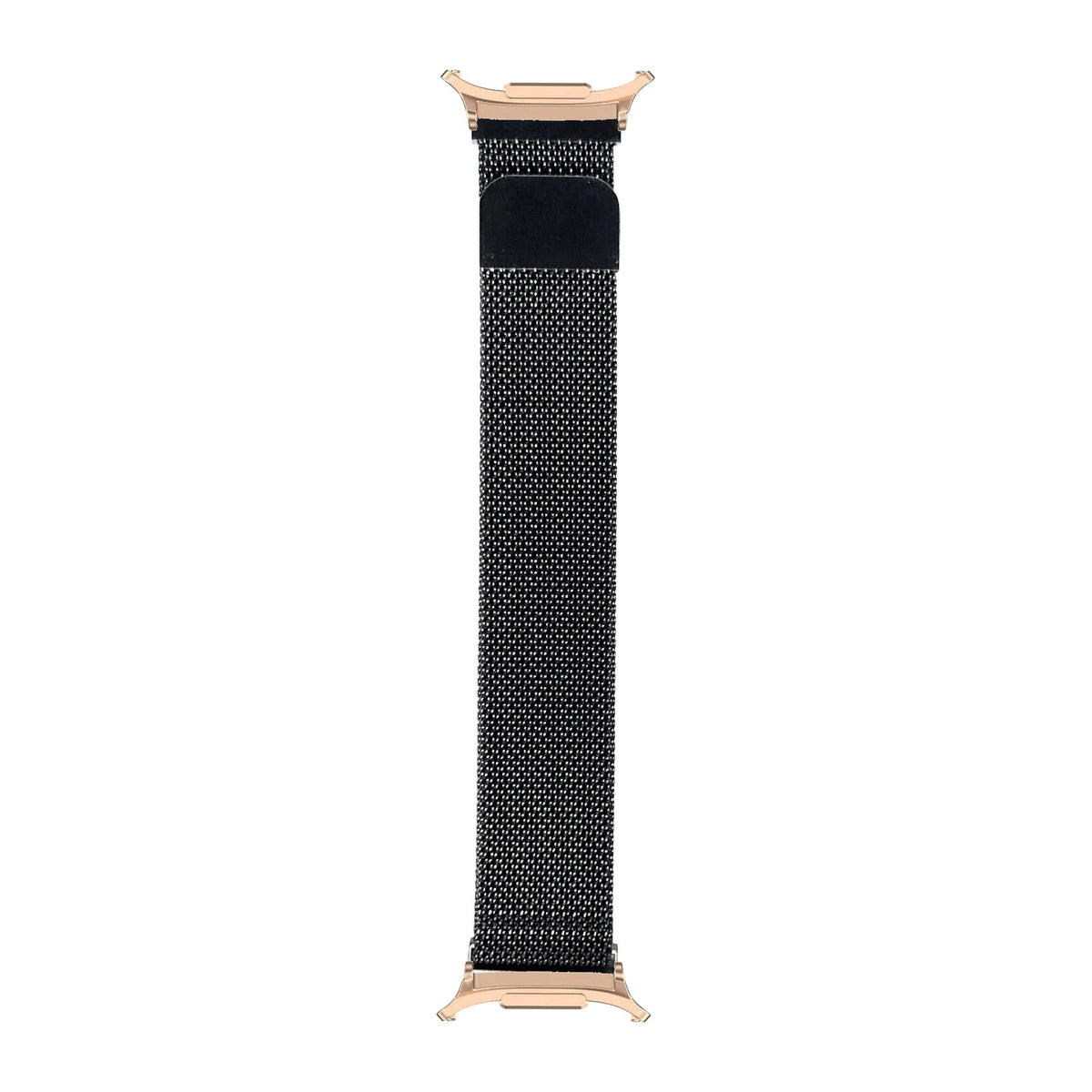 Milanese - Gun Metal Grey Rose Gold with Strap Adapter for Galaxy Watch 8-9/Ultra
