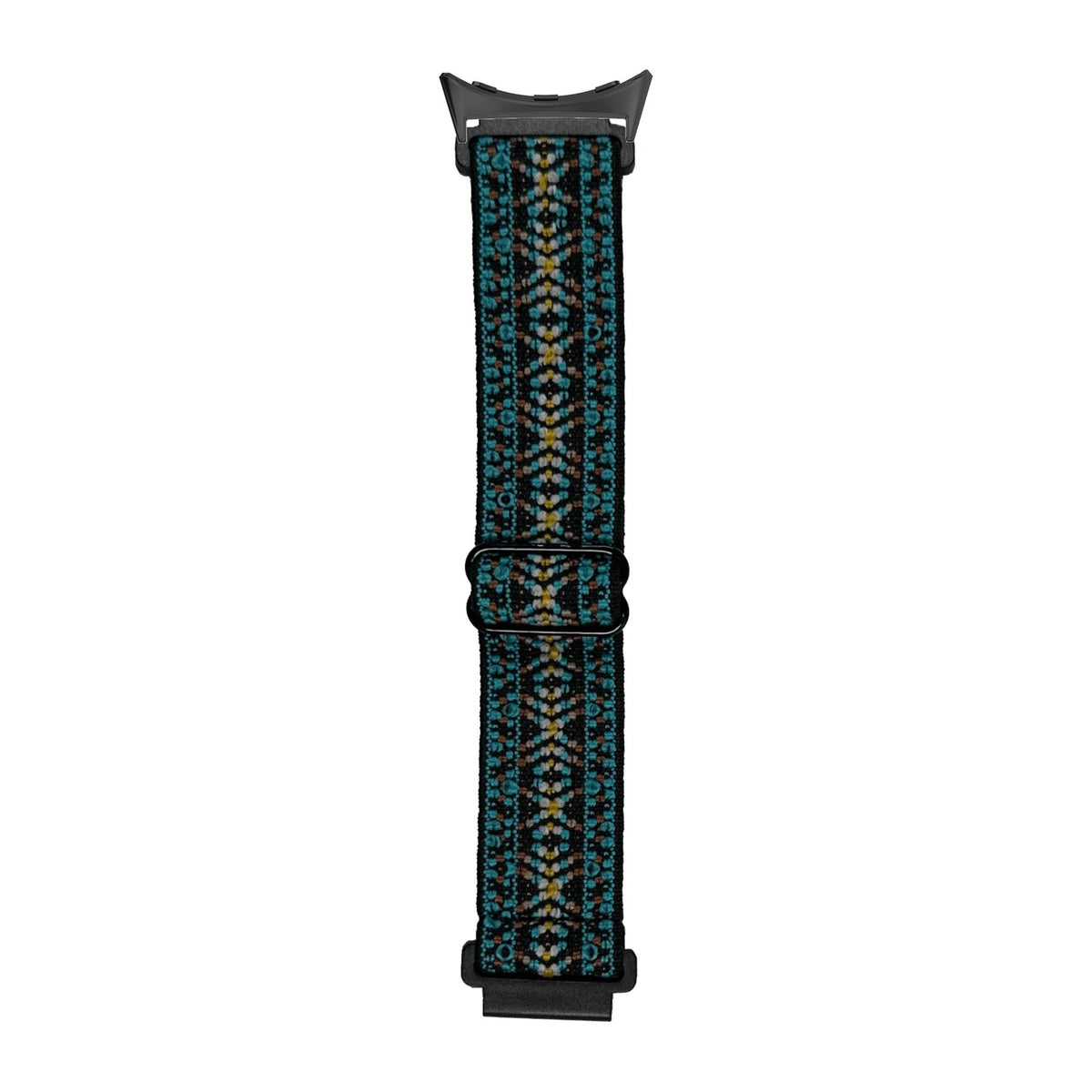 Weaved Elastic Loop Gaucho 4 with Google Pixel Spring Bar Adapters - Wear Any 20mm Strap! for Pixel Watch 3-5 45mm