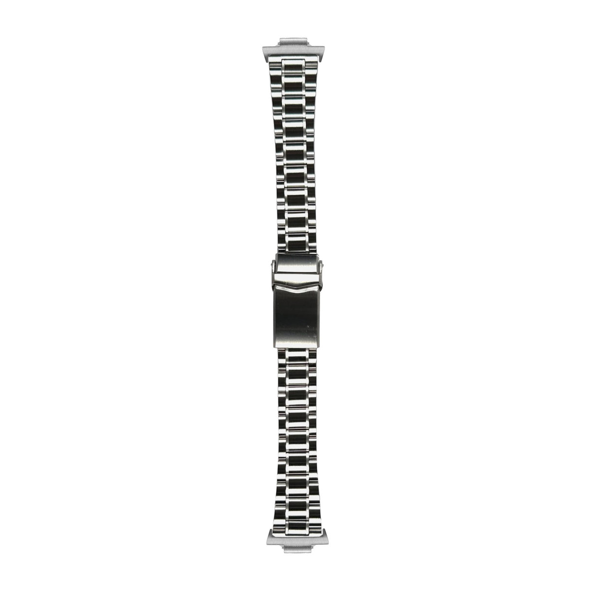 Entwine Stainless Steel Bracelet Silver with V-Clasp with Strap Adapter for Tissot PRX 40