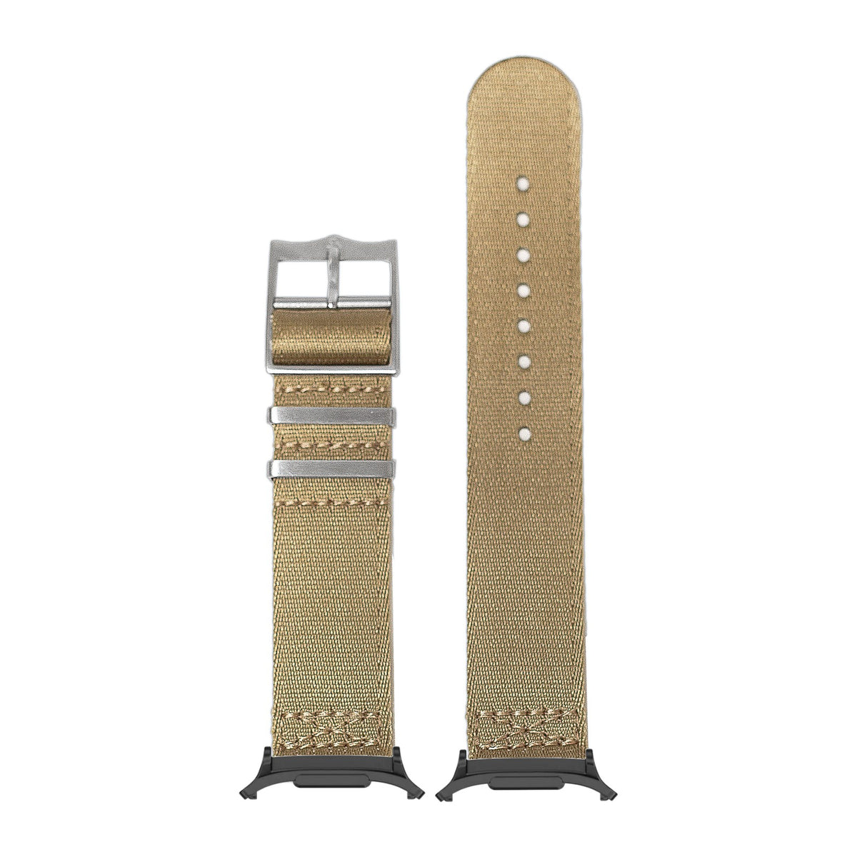 Ultra Militex - Desert Sand for the Galaxy Watch 8, 9 and Ultra with adapter fitted