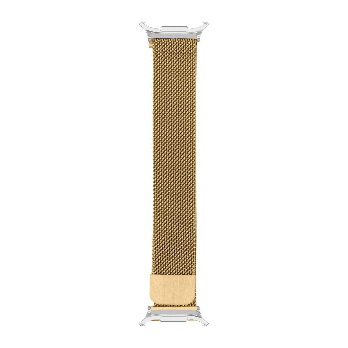 Milanese - Gold Silver with Strap Adapter for Galaxy Watch 8-9/Ultra
