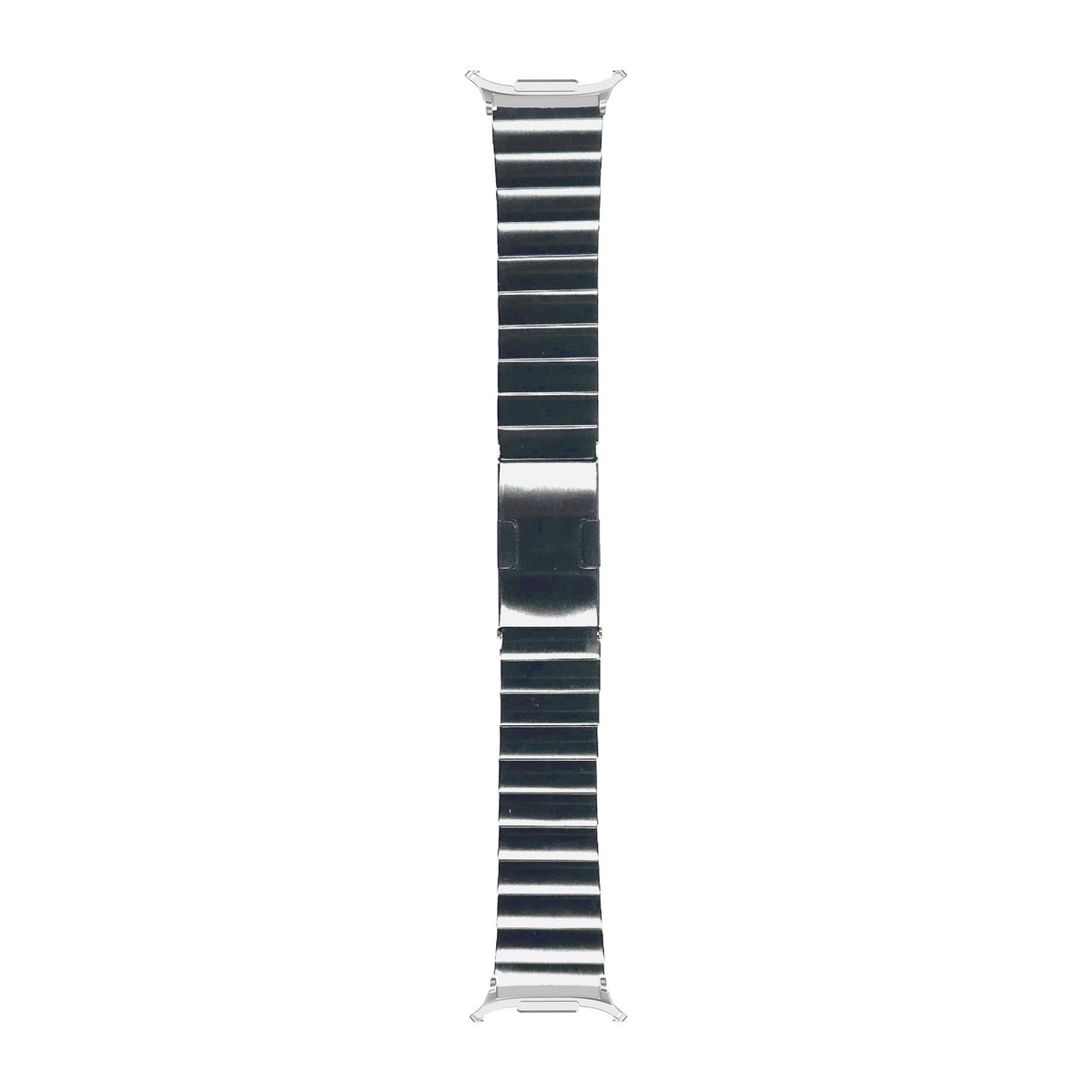 EasyFit Bracelet 2 - Black Silver with Strap Adapter for Galaxy Watch 8-9/Ultra