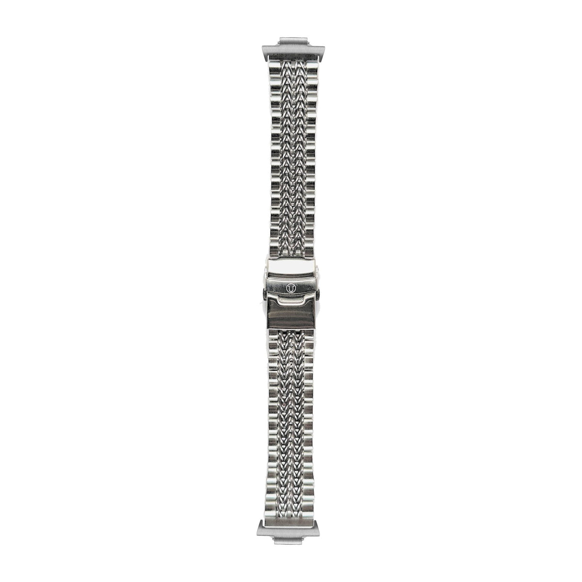 Razor-Wire Straight End Bracelet (20/22mm) Silver with Strap Adapter for Tissot PRX 40