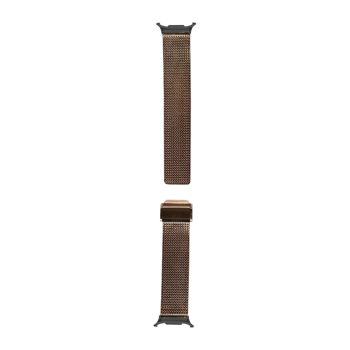 Infinite Mesh Rose Gold Black with Strap Adapter for Galaxy Watch 8-9/Ultra