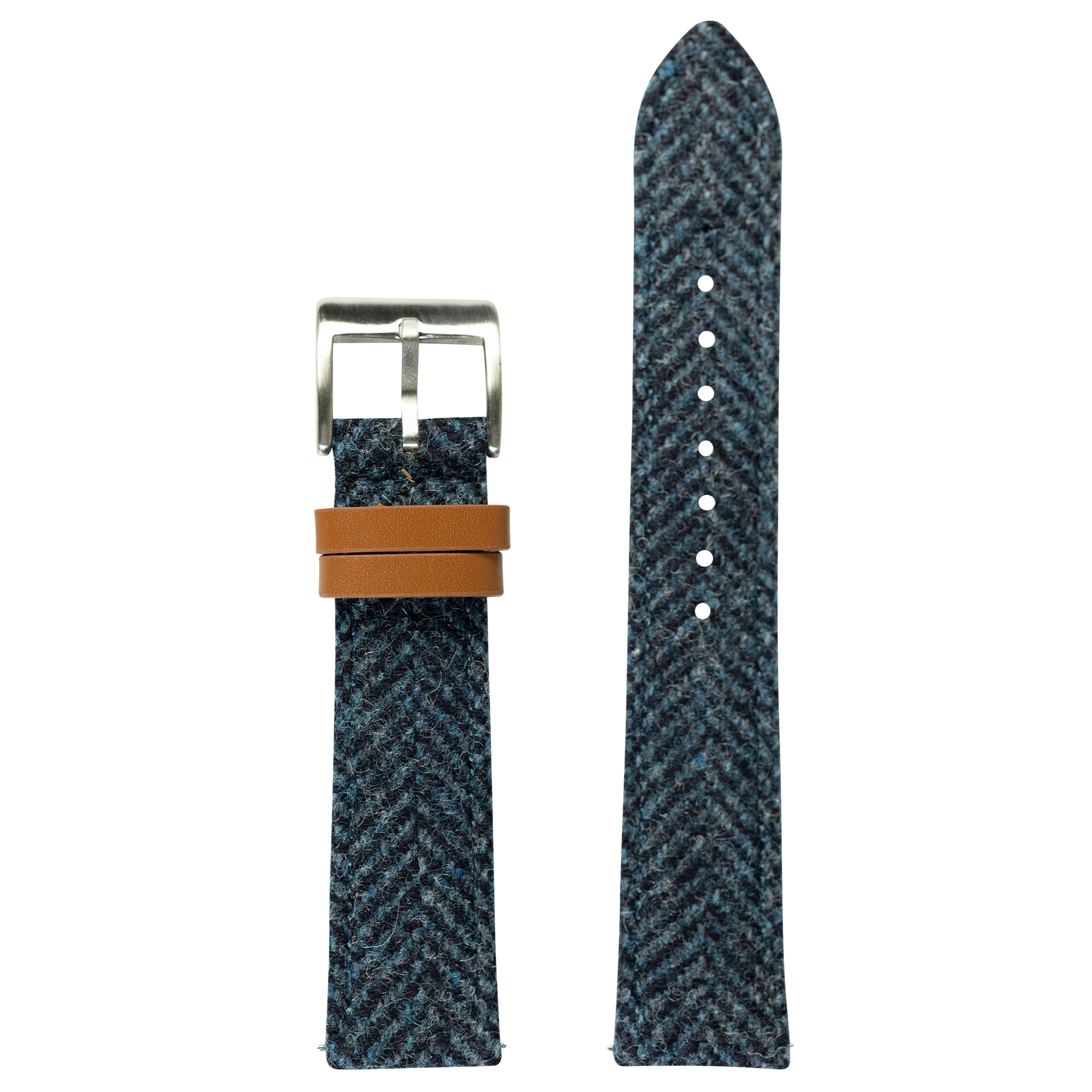 [Apple Watch] Harris Tweed® Herringbone - Blue
