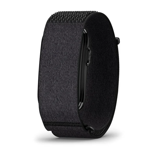 Garmin Cirqa Nylon Sports Loop - Black (angled)