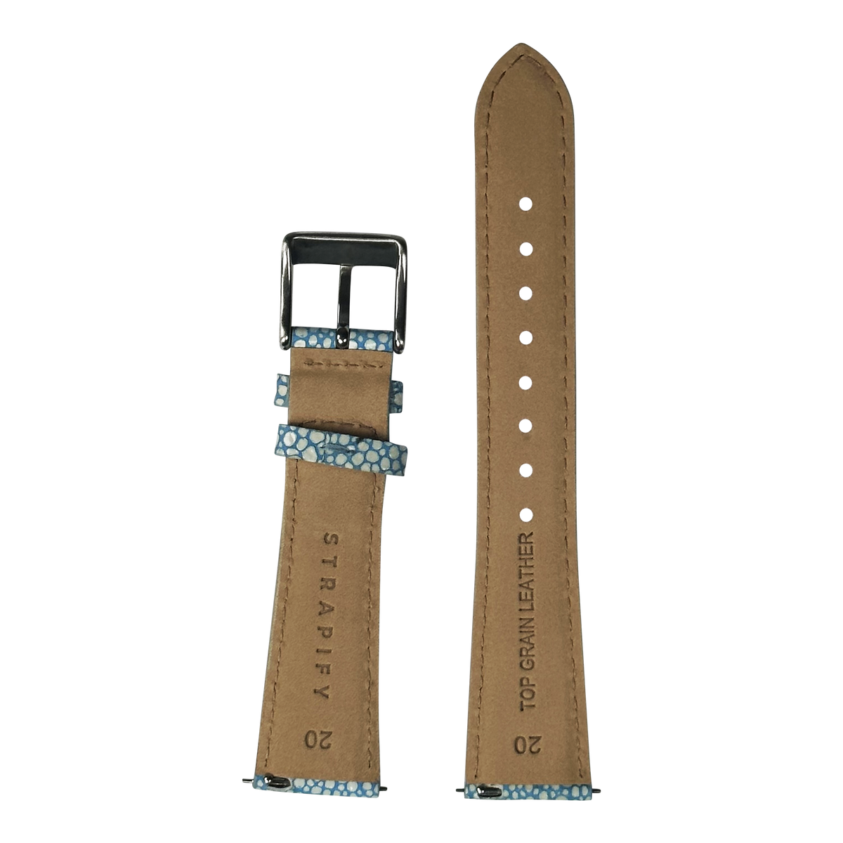 Faux Stingray - Blue for Pixel Watch 1-5 41mm