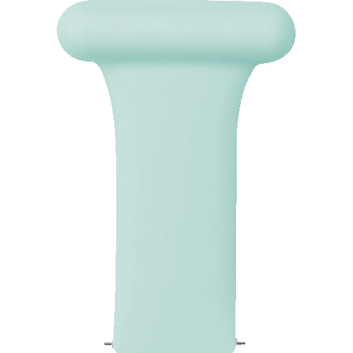 Visualiser cutout - Job Fob Mint Green