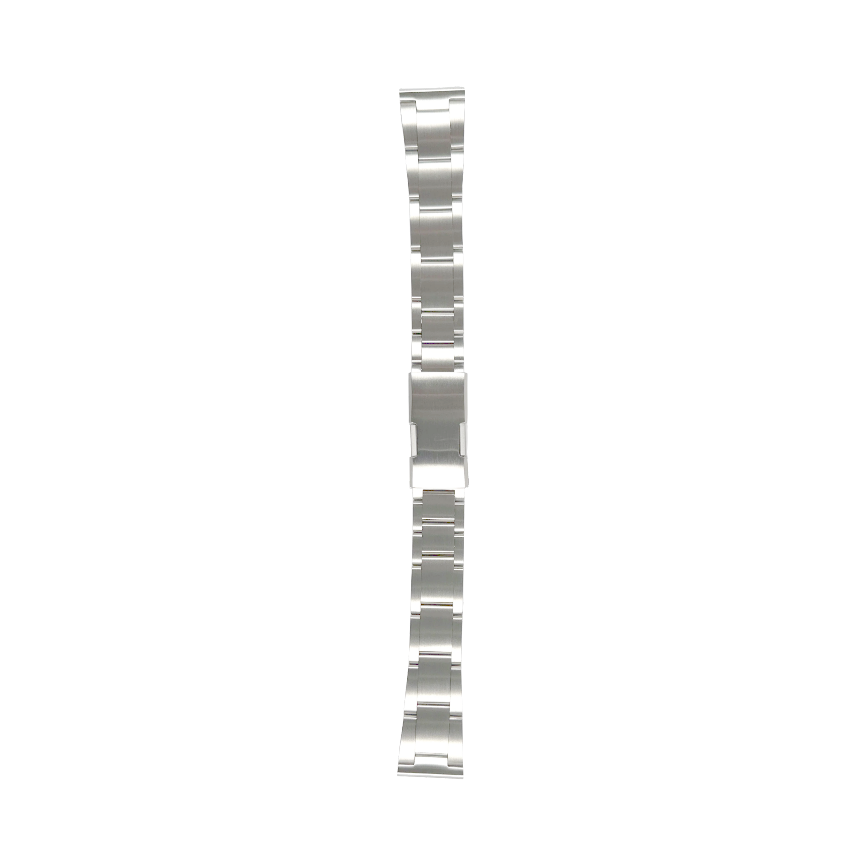 Strapcode Riven-O2 titanium quick release watch bracelet, flat lay cutout