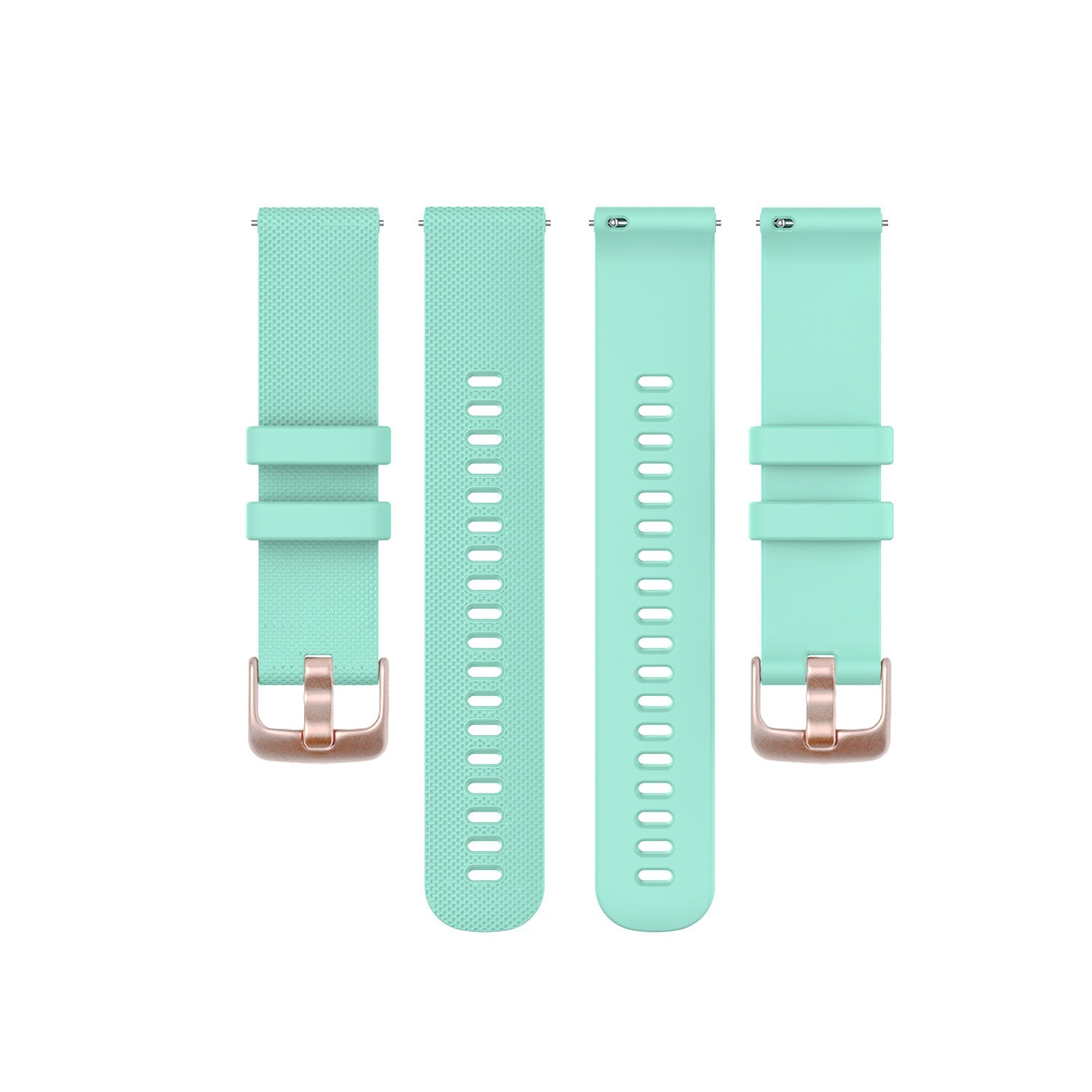 Classic Silicone Teal Rose Gold for Fitbit Charge 2