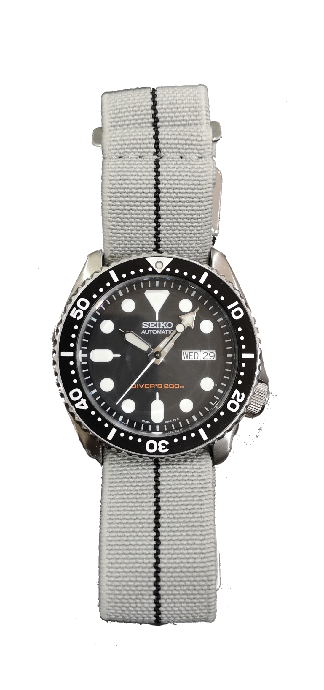 Marine Nationale - Grey With Black Stripe - Strapify Australia