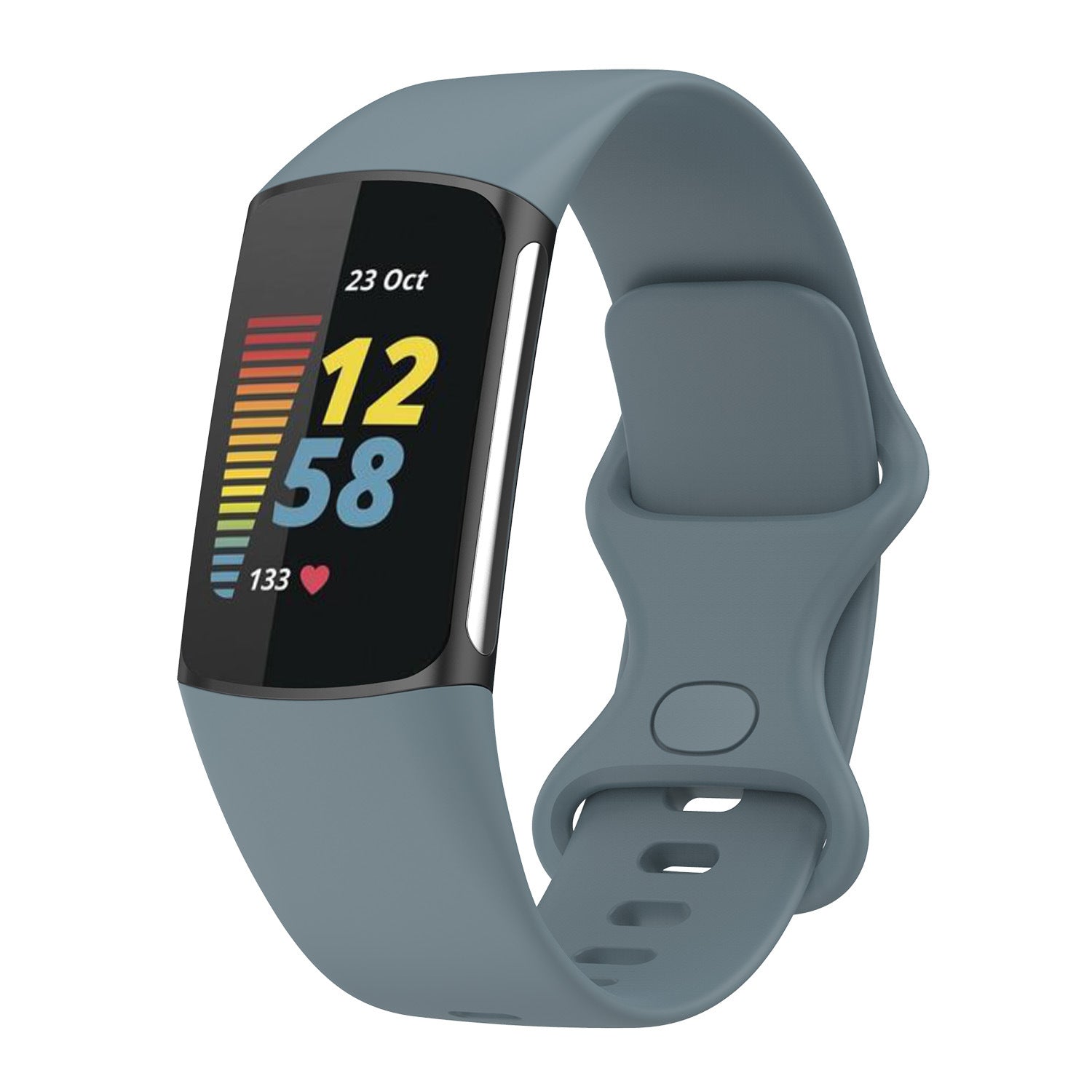 [Fitbit Charge 5 & 6] Flexi Silicone - Slate Grey