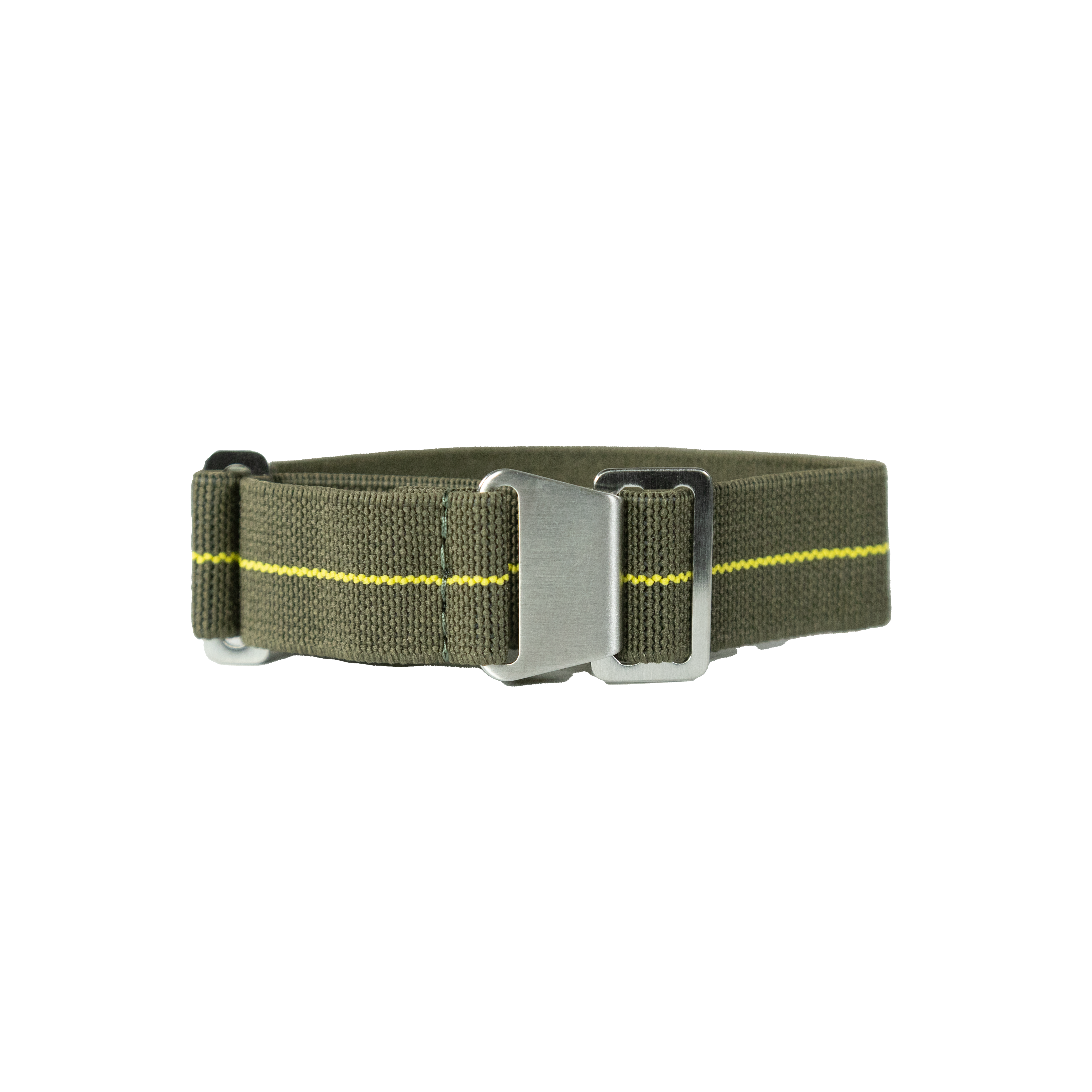 Marine Nationale - Army Green with Yellow Centreline