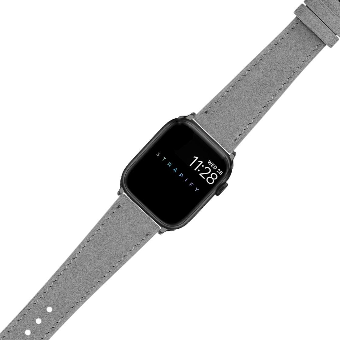 [Apple Watch] Alcantara Leather - Grey