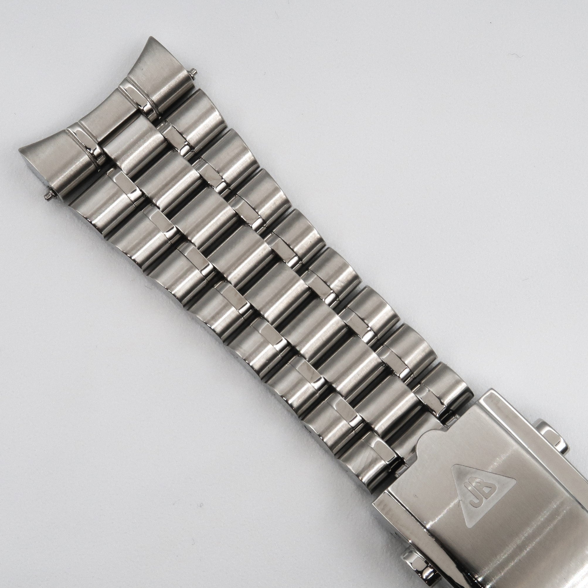Stainless steel Bullet bracelet for Omega Speedmaster Professional with solid links and deployment clasp