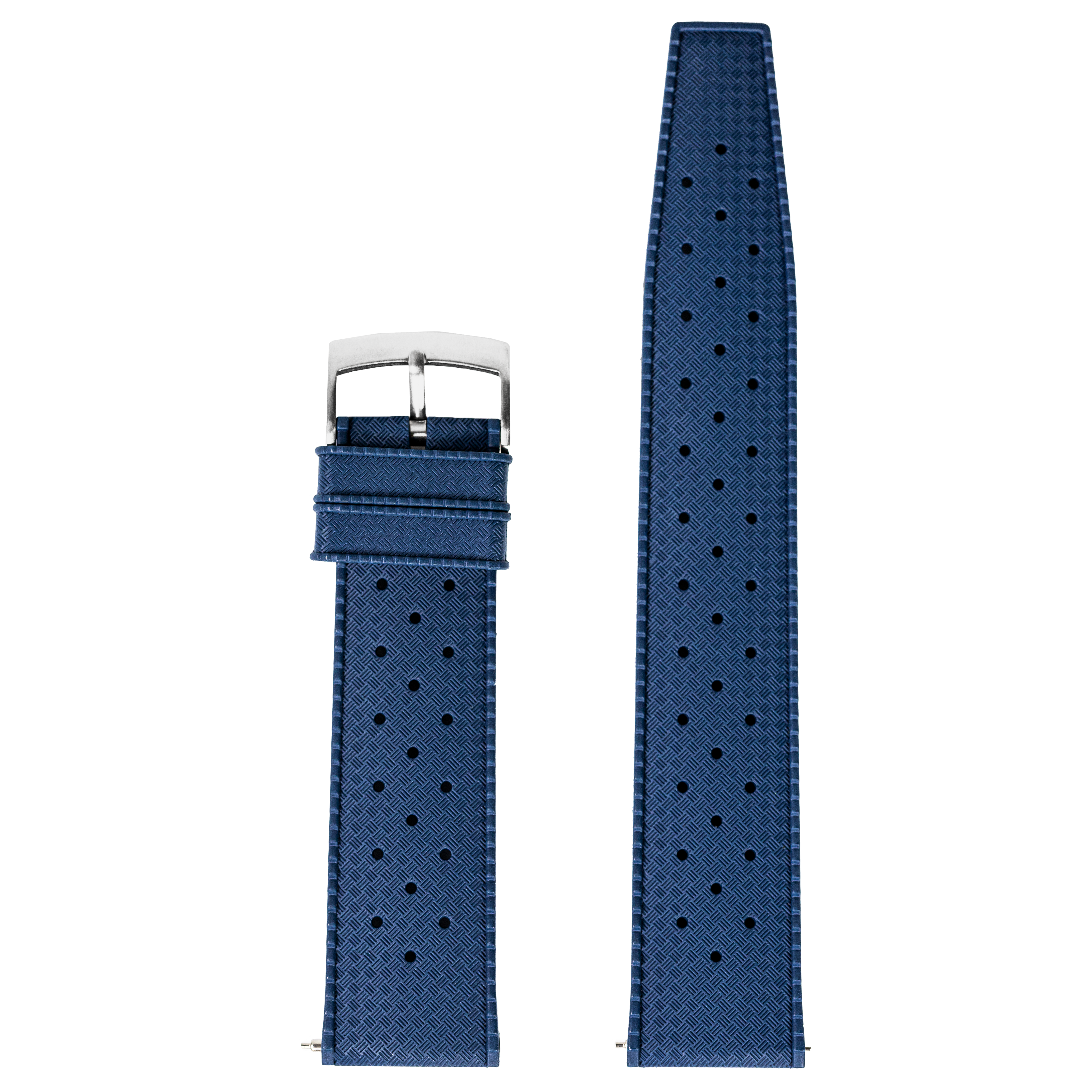 [QuickFit] King Tropic FKM Rubber - Navy Blue 22mm