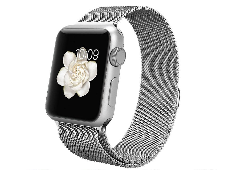 Milanese Loop (Silver) - Apple Watch Strap - Strapify