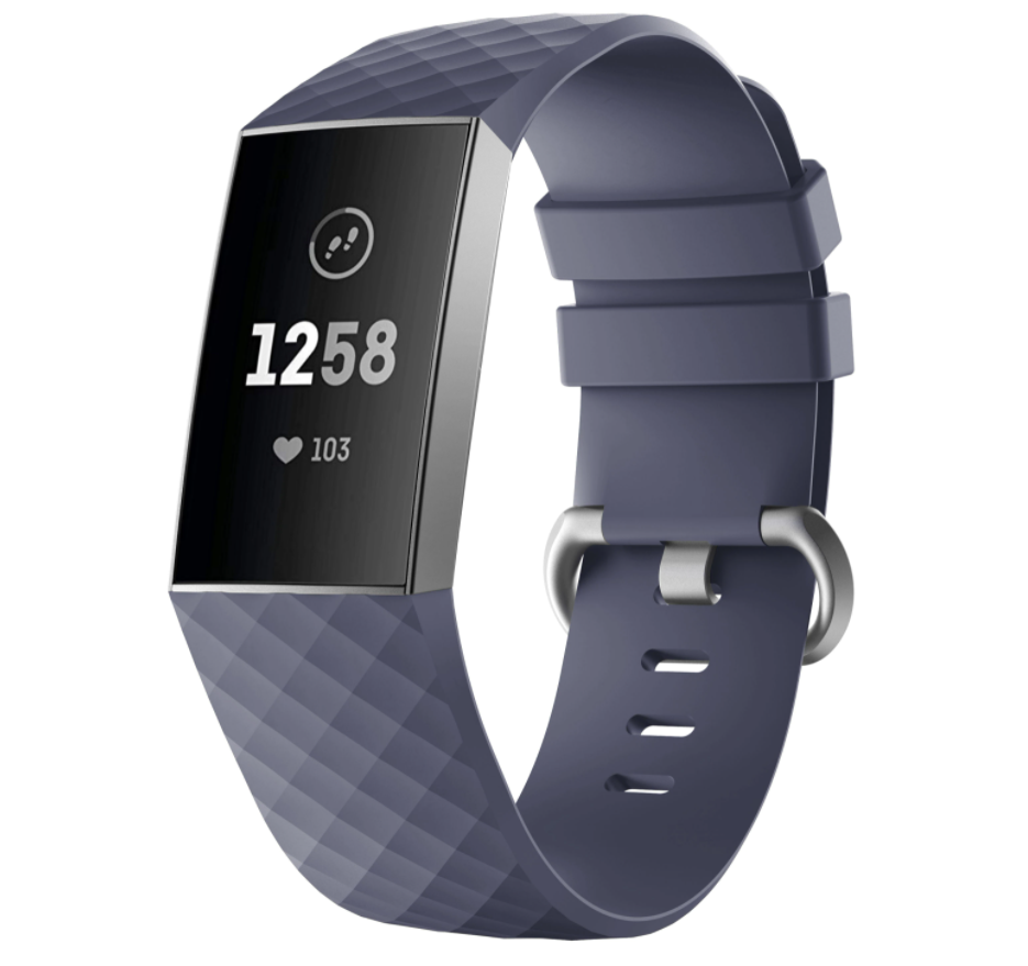 [Fitbit Charge 3 & 4] Flexi Silicone - Slate Blue
