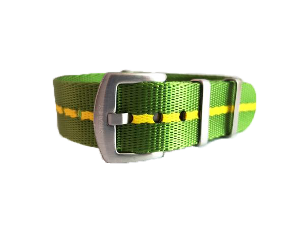 Green yellow nato strap sale