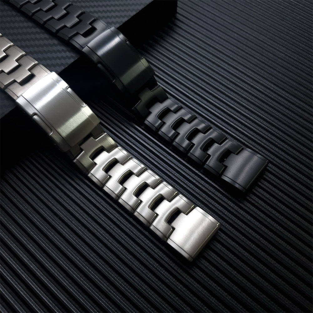 [QuickFit] Titanium Bracelet - Black 22mm