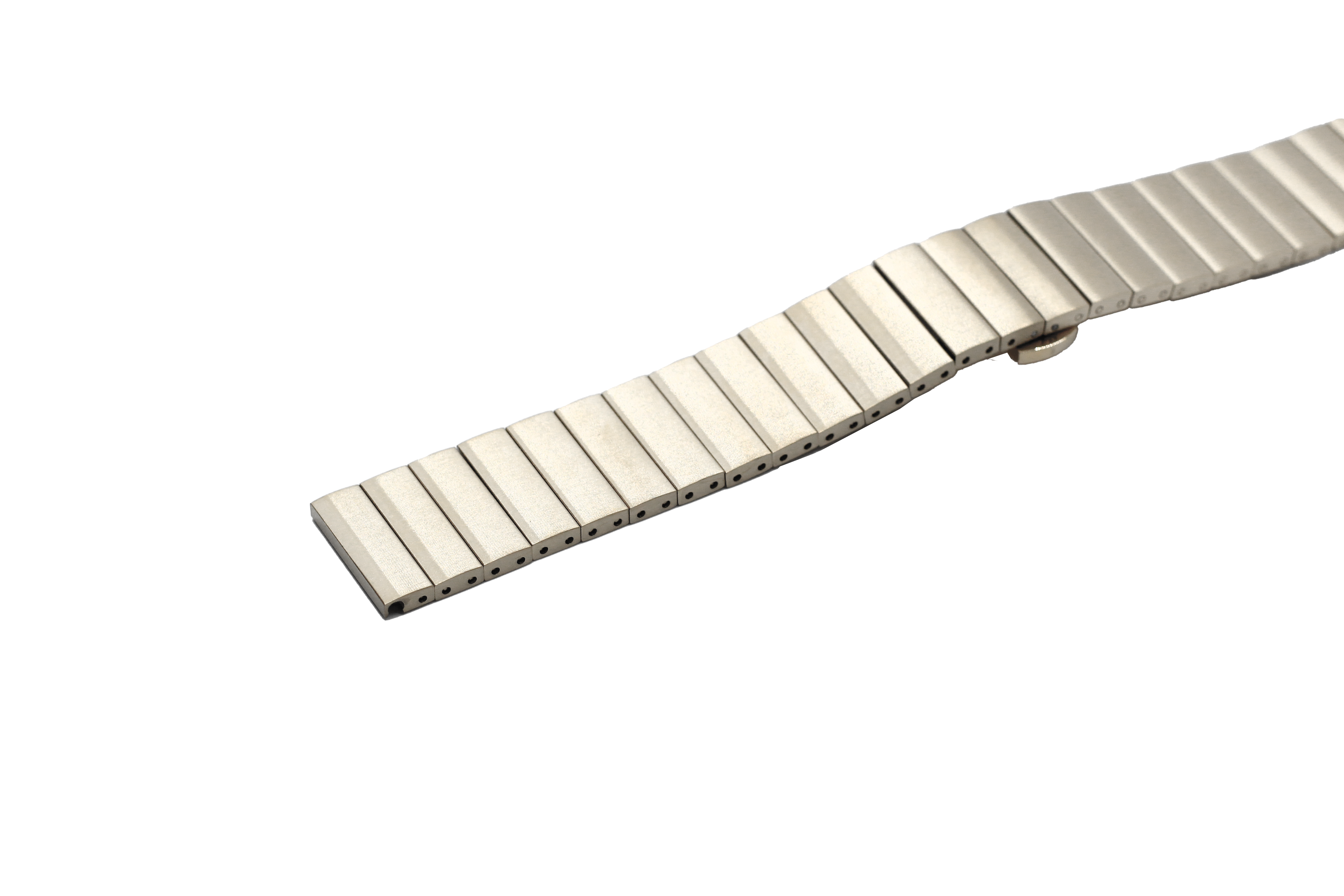 [Quick Release] Steel Bracelet (Silver) - Deployment Clasp 3
