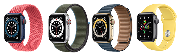 Apple Watch Series 6, Case Size: 40mm