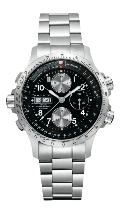 Hamilton Khaki Aviation X-Wind Auto Chrono H77616133 watch strap replacements