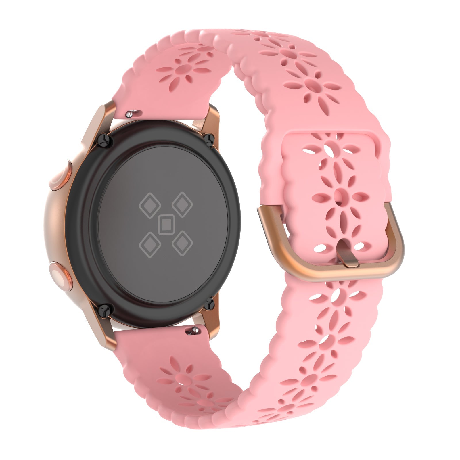 [QuickFit] Floral Silicone [Rose Gold Hardware]