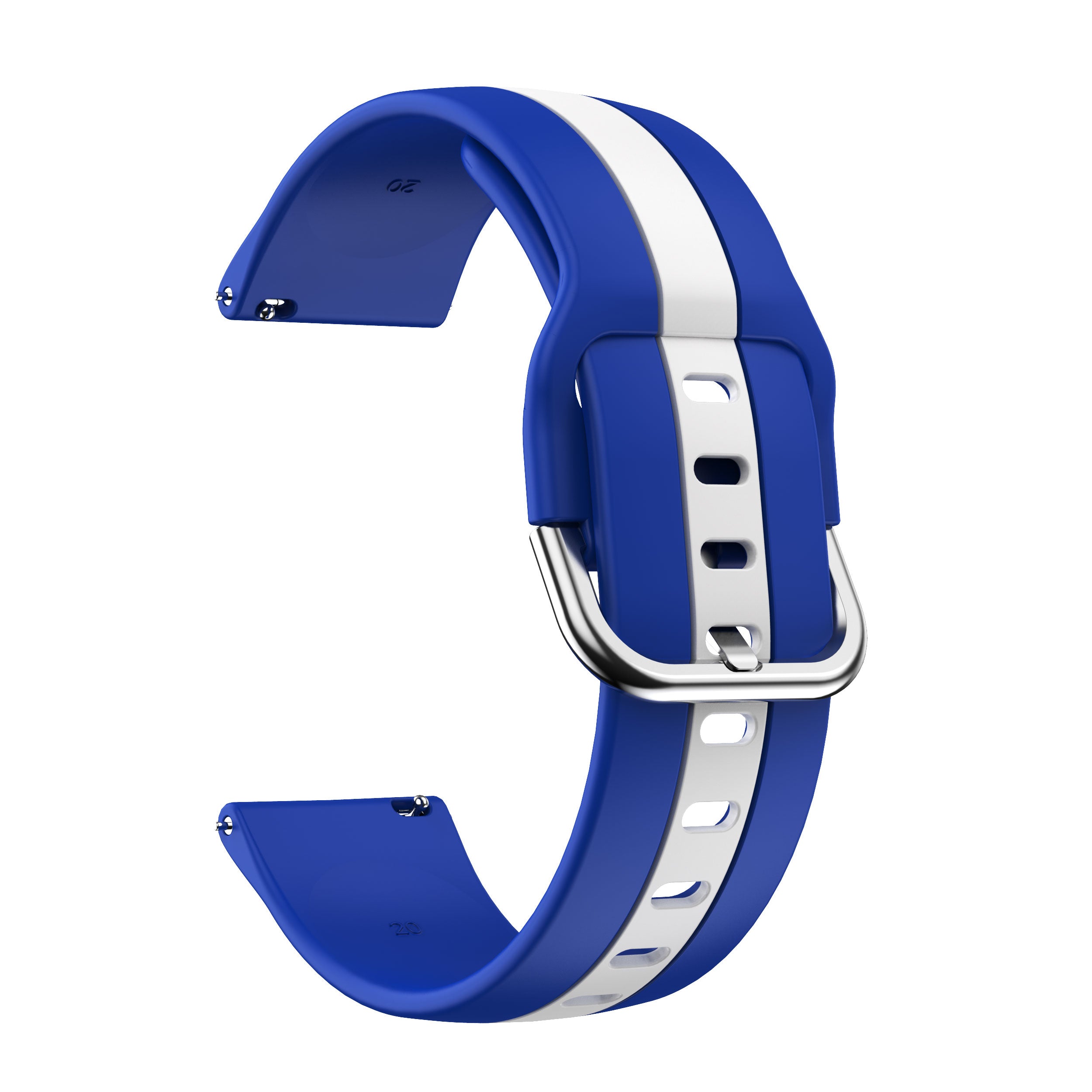 [Fitbit Versa 3 & 4/Sense 1 & 2] Striped Silicone