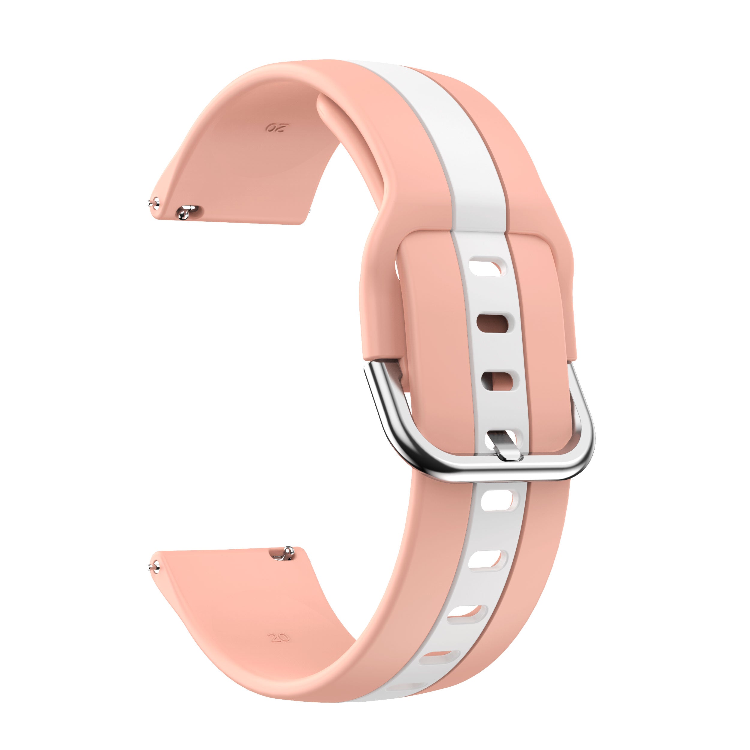 [Fitbit Versa 3 & 4/Sense 1 & 2] Striped Silicone