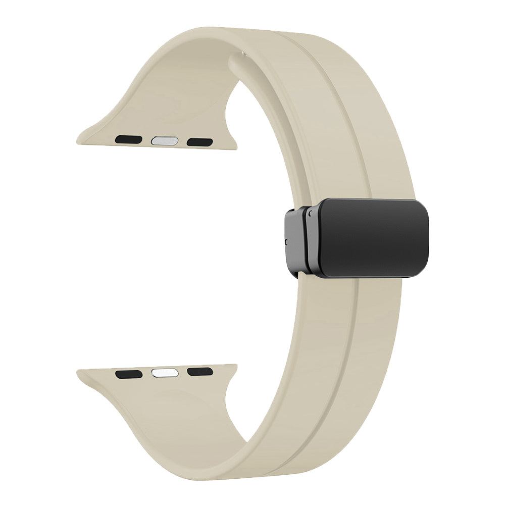 [Apple Watch] Flexi Silicone with Magnetic Deployant Clasp