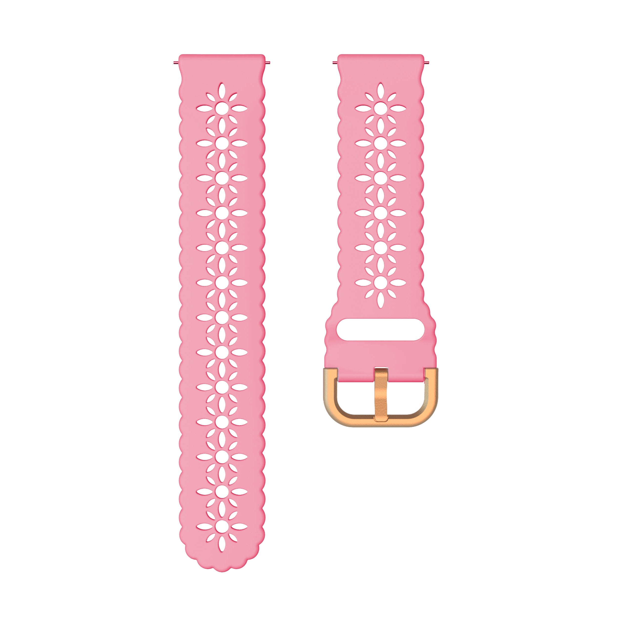 [QuickFit] Floral Silicone [Rose Gold Hardware]