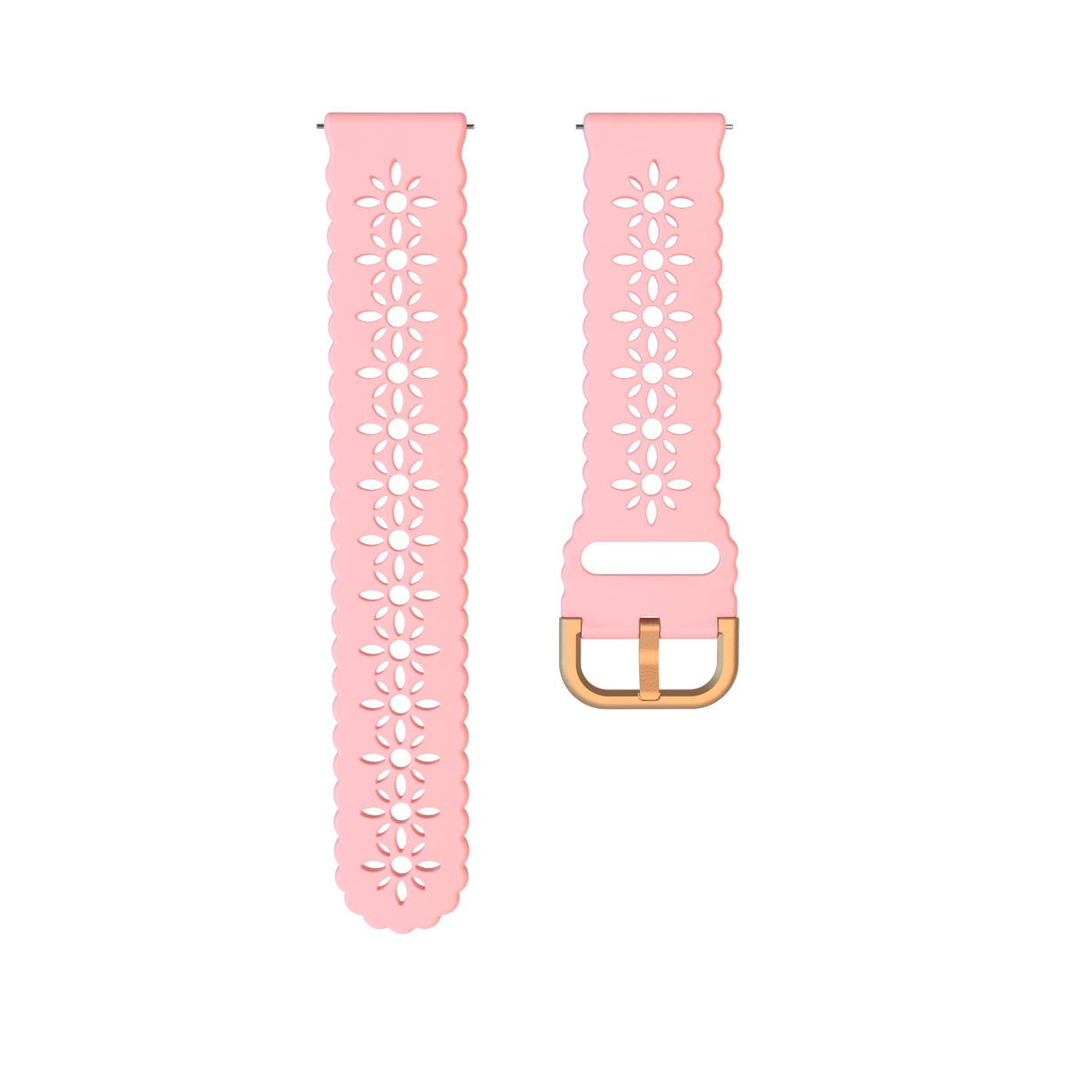 [QuickFit] Floral Silicone [Rose Gold Hardware]