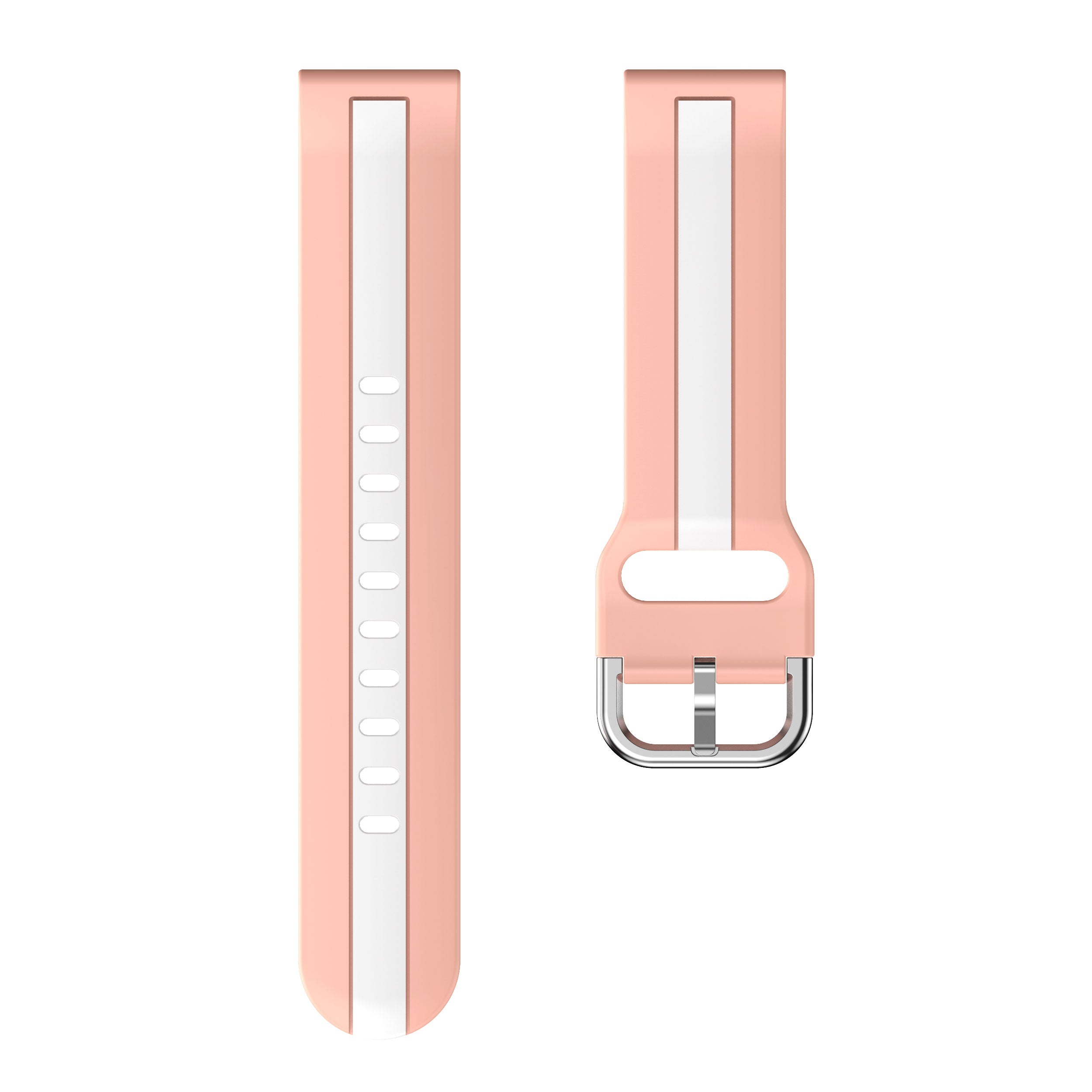 [Fitbit Versa 3 & 4/Sense 1 & 2] Striped Silicone